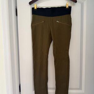 Timing Black Elastic Waistband Pants